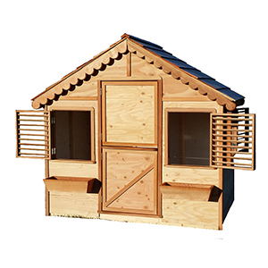 our smallest playhousekits are sold through the Home depot for our USA customers