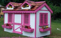 kids pink playhouse