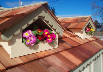 Dormers are a great way to dress up the roof