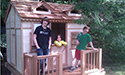 Michael, Alexandra and Nicolas in 2011