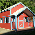 playhouse with loft