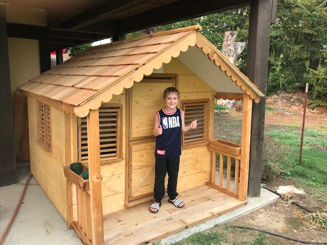 Playhouse owner is very happy